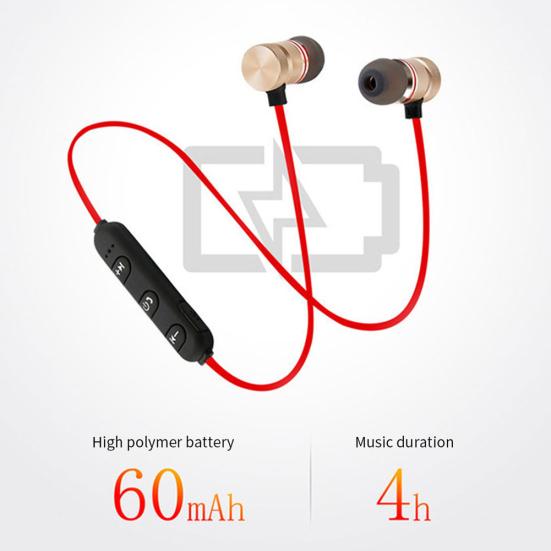 XT6 Magnetic Bluetooth-compatible In-Ear Wireless Earphone HiFi Stereo Sports Headphone