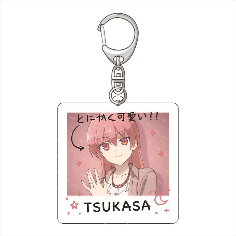 Fly Me To The Moon Yuzaki Nasa Anime Acrylic Fun Keychain Animation Related Products Girls Gifts Key Chain Bag Charms Pendant