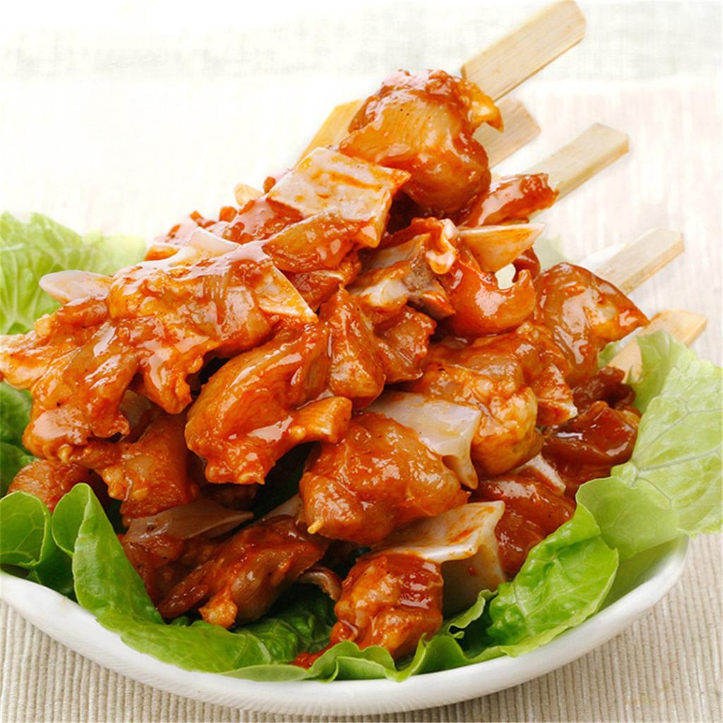 100 шт. шампуров для еды, вилка для гриля, универсальные шампуры, деревянные шампуры для мяса, вилка для фруктов, подходит для гриля и барбекю