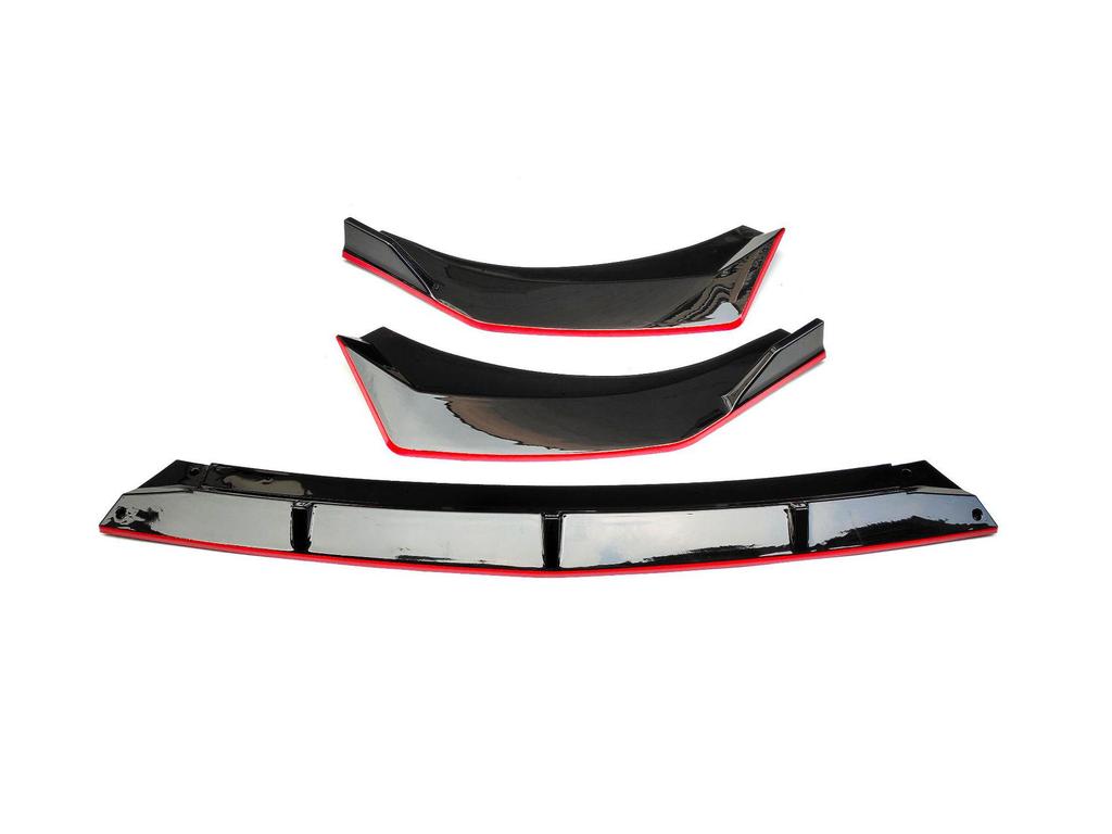 Комплект переднего сплиттера и юбок для Hyundai Elantra 7-го поколения: Бампер Анти-Коллизия