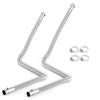 Stainless Steel Parking  Heater Exhaust Pipe  Gas Vent Hose 2.5cm/1in Inner Diameter