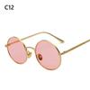 Glasses UV Protection Circle Glasses Vintage Sunglasses Steampunk Sunglasses Round Sunglasses