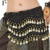 Women's 3 Rows Waist Chain Belt Hip Scarf Belly Dancing Clothing Accessories Belt Skirt Fashion