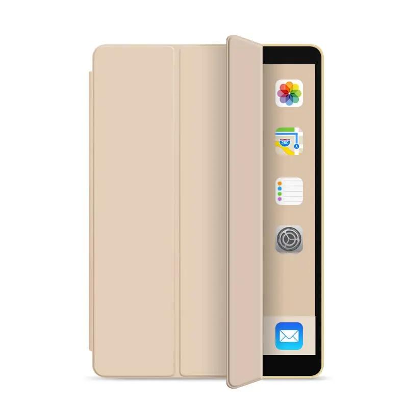 Чехол для планшета iPad 9-го, 8-го, 7-го, 6-го поколения, iPad 10.2, 9.7, Mini, 6 Air 1, 2, держатель с тройным складыванием, подставка, противоударный, складной чехол