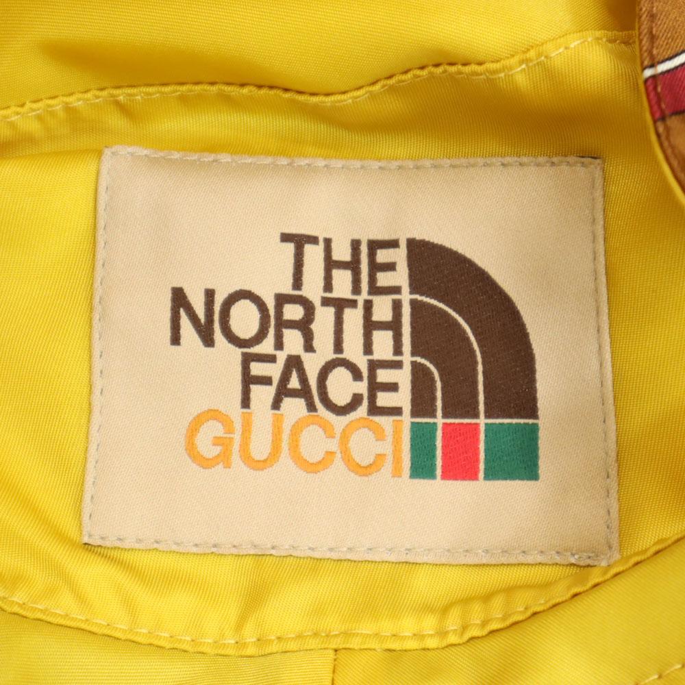 unused GUCCI North Face Collaboration Reversible Bucket hat Men's Used