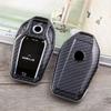 Защитный чехол для ключа-брелока из углеродного волокна для BMW 530LE, 730li, 740li, i8 с ЖК-экраном
