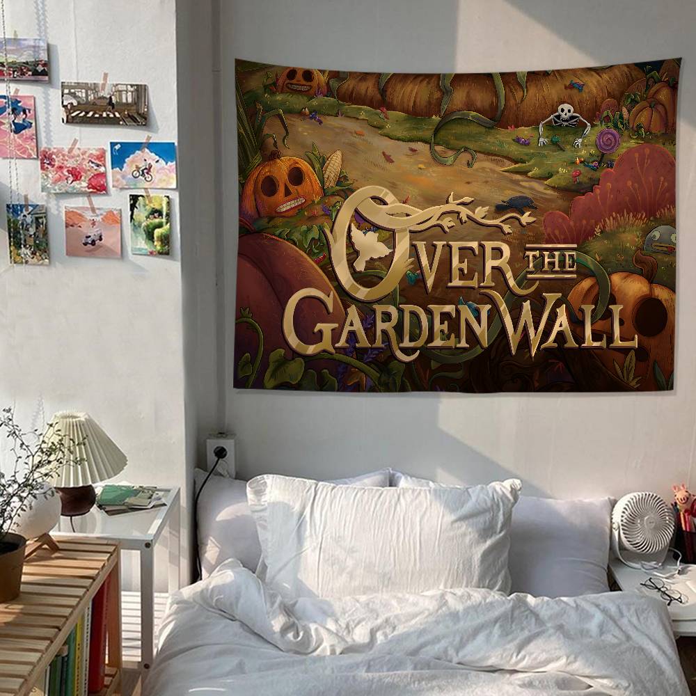 Cartoon OOver the GGarden WWall Colorful Tapestry Wall Hanging Bohemian Wall Tapestries Mandala Wall Art Decor