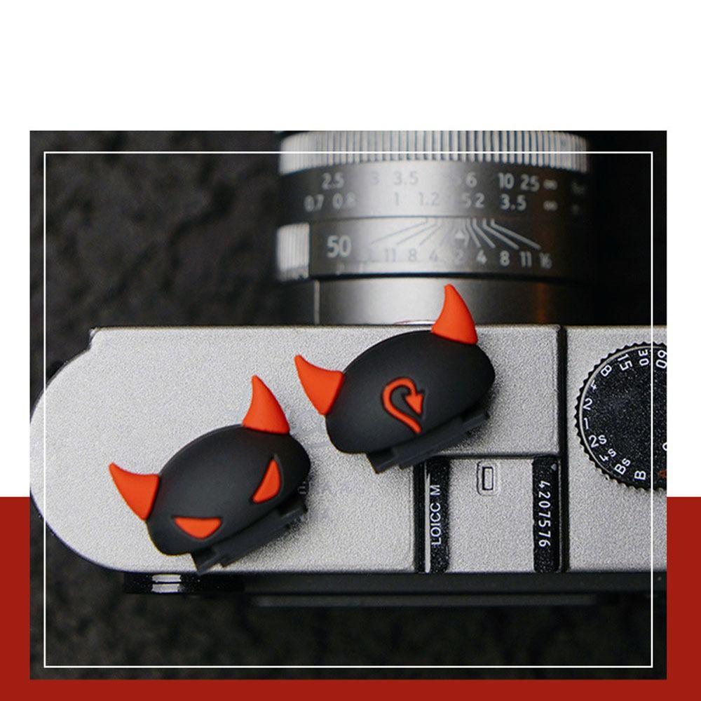 Стильный чехол для фонарика DSLR с 3D-мультяшным изображением дьявола, аксессуары для камеры, чехол для горячего башмака для камеры
