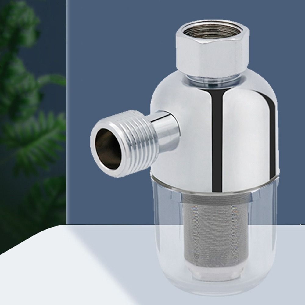 Прозрачный очиститель воды с полностью медной распылительной головкой, прямой питьевой фильтр для предварительной очистки воды, стиральная машина