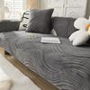 Modern Simple Sofa Cushion Winter Thickened Fleece Cloth Non-Slip Stain-Resistant Leather Sofa Nordic Sofa Slipcover Cover Cloth High-Grade