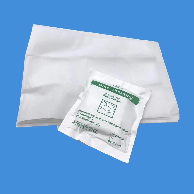Medical Burn Dressing Sterile Compressed Gauze Scald Pad Wound Care Anti-infection Antibiotic Ointment Gel Burns First Aid Kit