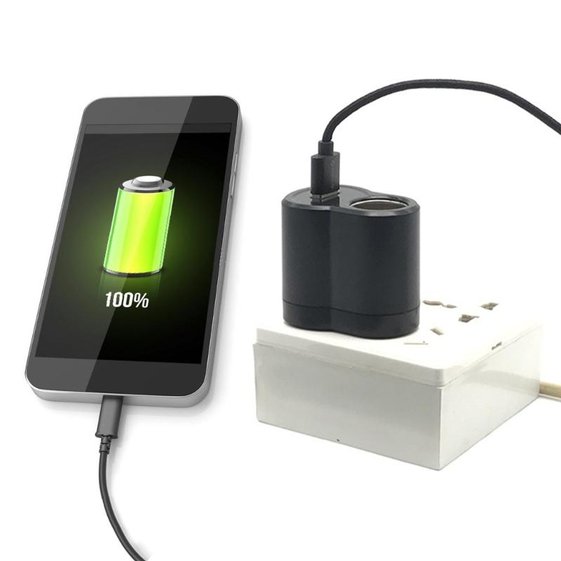 Автомобильный адаптер питания с USB-портом и улучшенной стабильностью напряжения. Преобразователь 220 В в 12 В. 12 В 0,5 А / 5 В 1 А