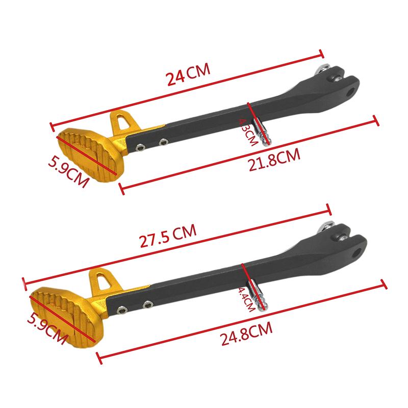 LMoDri Подставки для мотоцикла Мотороллер Модифицированный кронштейн для ног Подставка для мотоцикла из алюминиевого сплава