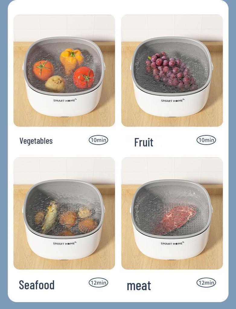 Portable Automatic Fruit and Vegetable Purifier & Multi-Function Cleaning Machine