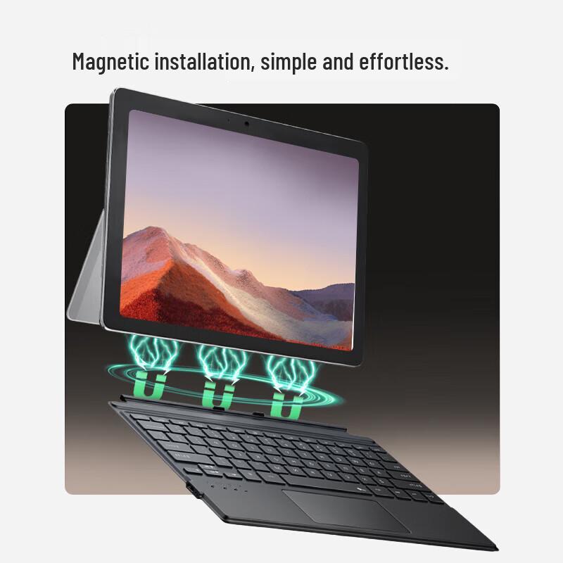 BIAZE Беспроводная Bluetooth-клавиатура-чехол для Microsoft Surface Pro 4-9/X
