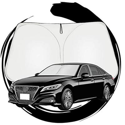 Ruiya Солнцезащитный козырек Toyota Crown 220, Солнцезащитный экран на лобовое стекло, Автомобильный солнцезащитный козырек с защитой от УФ-лучей, Складной для автомобильного кемпинга, Заказные детали