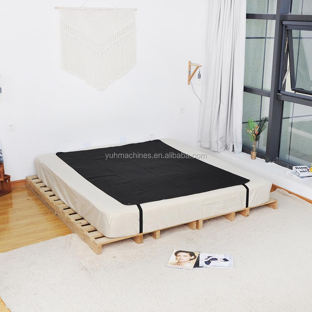 PU Leather Earthing Pad-Waterproof Anti-slip Black 68x185cm/137X185CM-Promotes Restful Sleep & Reduces Fatigue