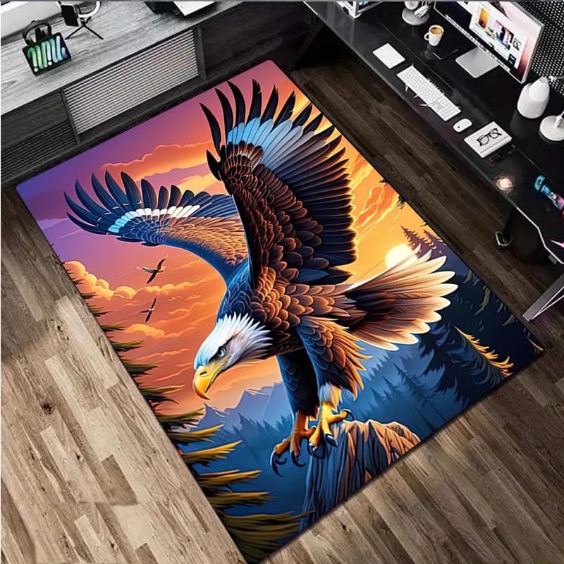 Animal Rug - Home carpet Office Decorative Carpet For Living Room Bedroom Door Mat Floor Rug Computer Chair Area Rug