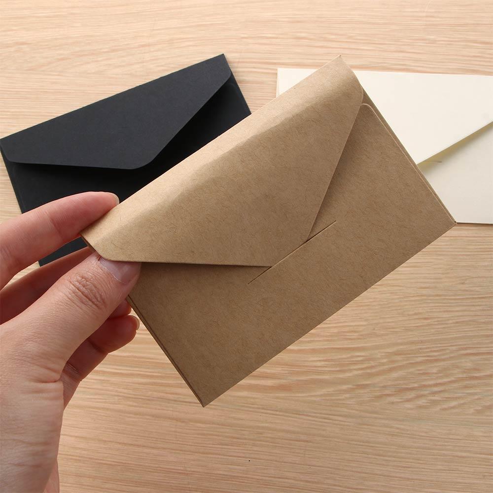 Card White European Style Classical Gift Envelope Invitation Envelope Paper Envelopes For Letter