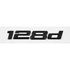 ABS Car Rear Trunk Letters Logo Badge Emblem Sticker For BMW 1 Series 116d 118d 120d 125d 130d 135d 140d E81 E82 E87 E88 F20 F21