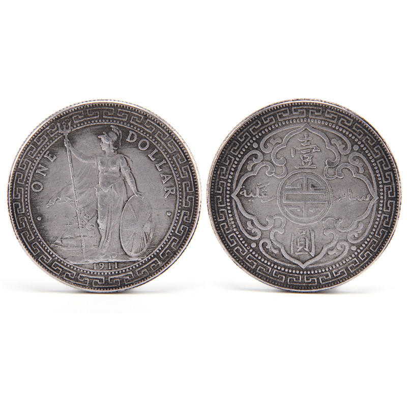 1911 Старинные Антикварные Серебряные Долларовые Монеты Коллекция Серебряных Монет Один Доллар Антикварный Доллар