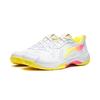 Li Ning Blade 2 SE Износостойкие Дышащие Покрытие Поддержка Низкие Бадминтонные Кроссовки Унисекс Белый Розовый AYTW001-2