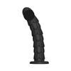 Hitasi Anal Plug Anal Plug Anal Dildo with Suction Cup Silicone Fish Scale Appearance SM Beads Anal Expansion Dildo Beginner Thin Anal Plug for Men