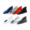 Universal Shark Fin Antenna Light for Cars Solar LED Anti-Collision Warning Lights Exterior Accessory for Automobile Modeling
