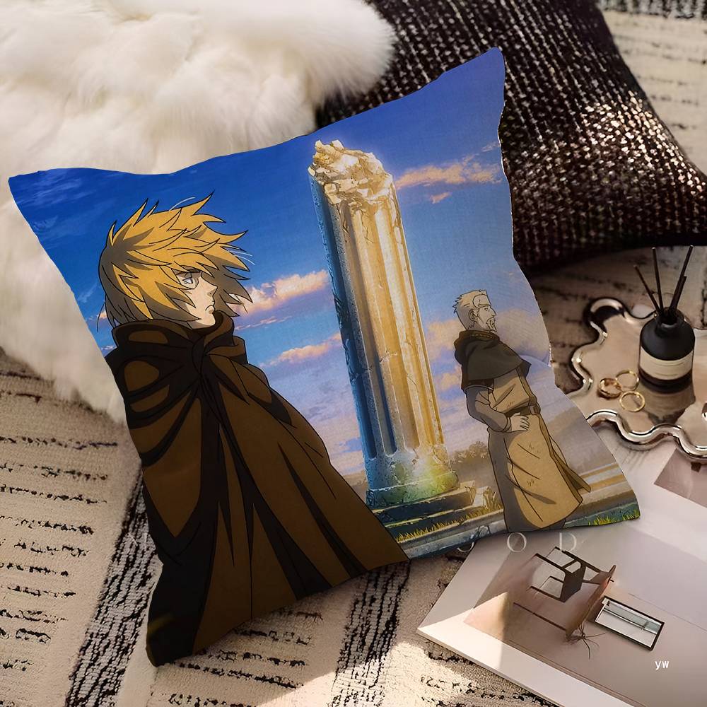VVinland SSagaS Anime Pillow Gift Home Office Decoration Pillow Bedroom Sofa Car Cushion CoverPillow Case