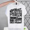 AE86 Япония Аниме JDM Футболка Мужская Ретро Топы Футболки Харадзюку Initial D Гоночный Дрифт Автомобиль Футболка Уличная Одежда Хип-Хоп Мужская Футболка