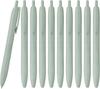 Mitsubishi Pencil Шариковая ручка Jetstream Light Touch, 10 штук, цвет шалфея, на масляной основе, Ручки, Наконечник 0,5 мм, Зеленый, SXNLS05.52 (10P)