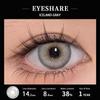 Eyeshare 2шт цветные контактные линзы светло-голубые линзы коричневые натуральные контактные линзы светло-серые линзы голубые модные контактные линзы