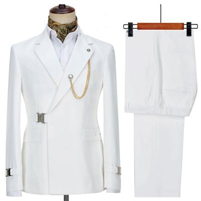 2025 Мужские костюмы Блейзер Брюки для мужчин Пиджак Итальянский дизайнер Вечеринка Свадьба Приталенный Ом 2 предмета Одежда