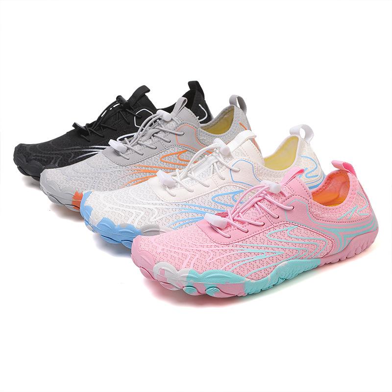 Новые пятипалые туфли для ходьбы по течению для двоих, обувь для водных видов спорта, дайвинга, пляжная обувь, амфибийная обувь