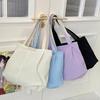 Minimalist Japanese Tote Bag - Large Capacity Women's Casual Shoulder Bag