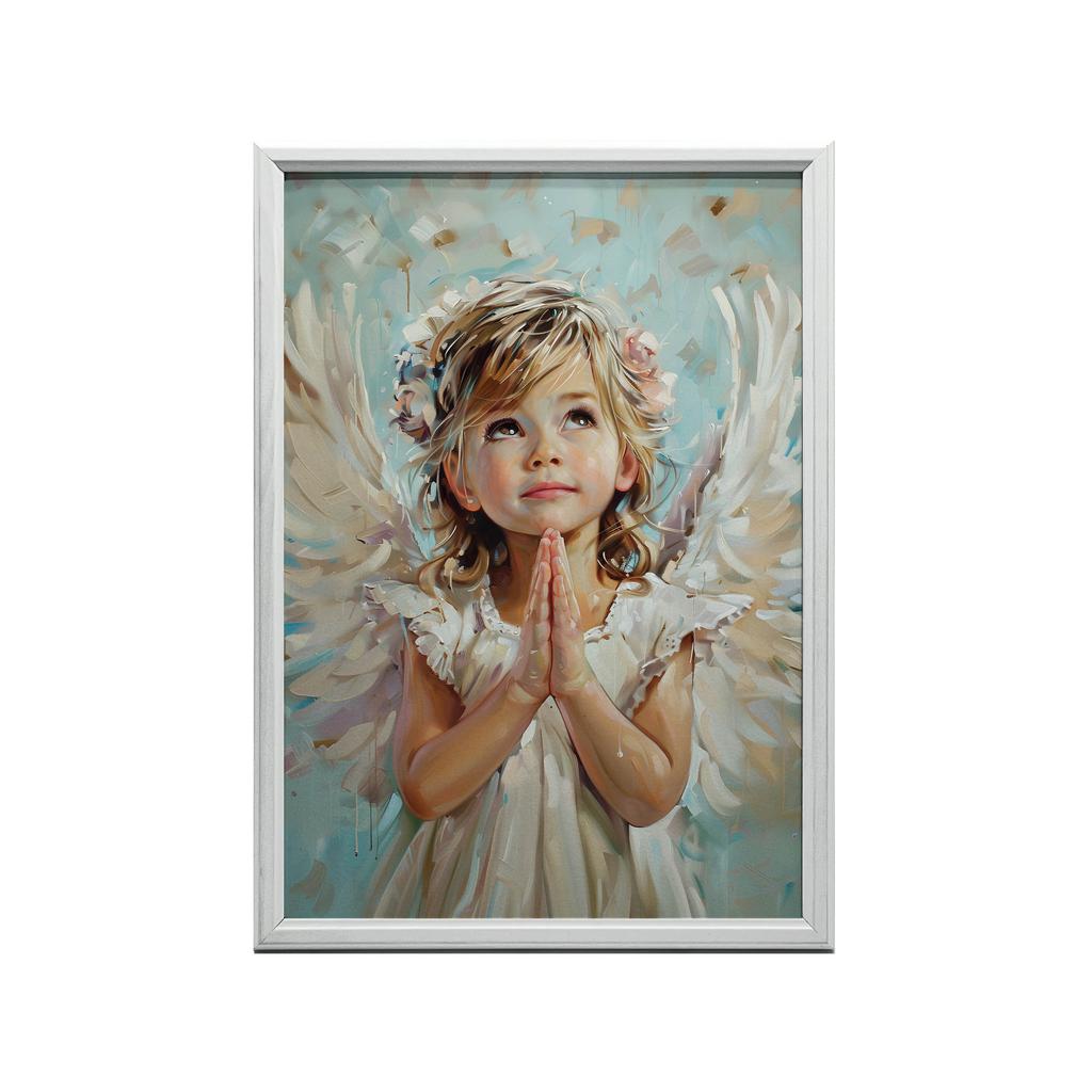 Poster Hope In Heaven Poster Hope In Heaven, 30X40 Cm, Black Aluminum Frame, 230 Gsm Matte Paper