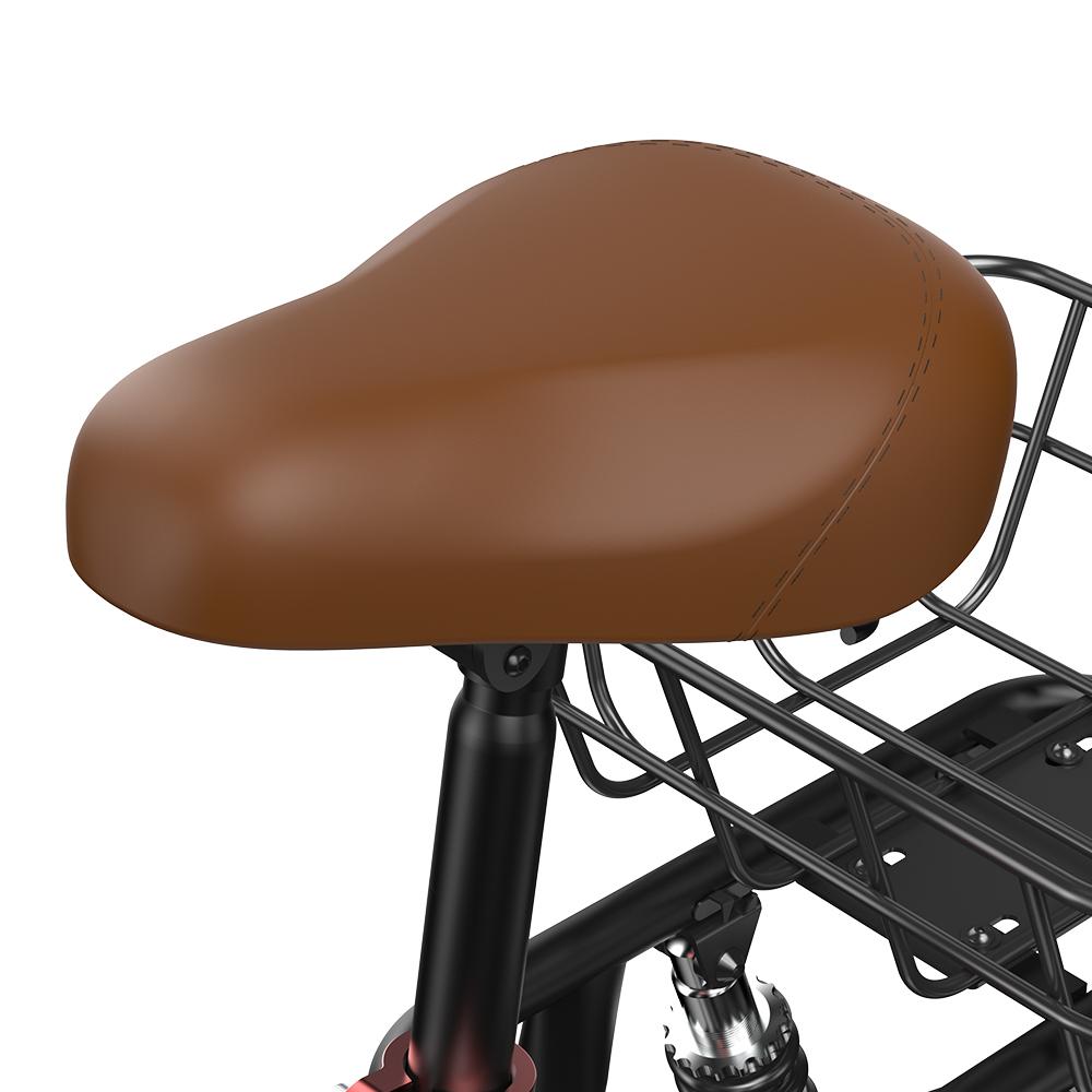 iScooter I12 City Commuting Electric Scooter 500W Motor 36V7.5Ah Battery 12 Inch Road Tires E-Scooter Outdoor Riding EScooter With Rear Basket