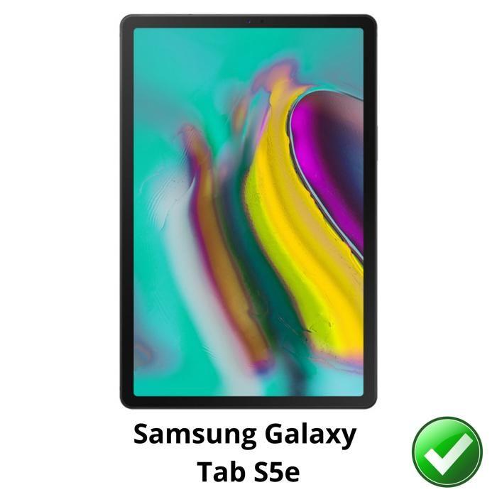 Protection écran pour Samsung Galaxy Tab S5e [Pack 2] Film Plastique Protecteur Résistant Ultra Mince Phonillico