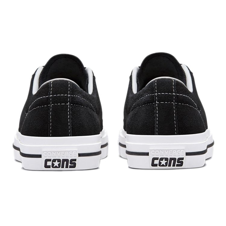 Converse Черно-белые кроссовки унисекс One Star Pro 171327C