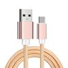 High Quality 2A Durable Braided Fast Charging Pure Copper Micro-USB Type-C Data Cable 1m/2m for Computer & Printer