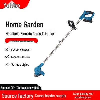 Аккумуляторный ручной электрический триммер для травы и сада с литиевой батареей