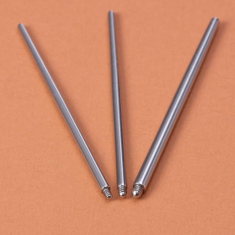 Вставной штифт из хирургической стали, коническая резьба, инструменты для ушей, губ, носа, соска, кожные штифты