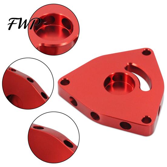 Turbocharger Air Leakage Fix Gasket Turbo BOV Plate for Honda Civic 2015-2021 1.5T, CNC Aluminum Alloy Blow Off Valve Replacement, Exhaust Seal Parts