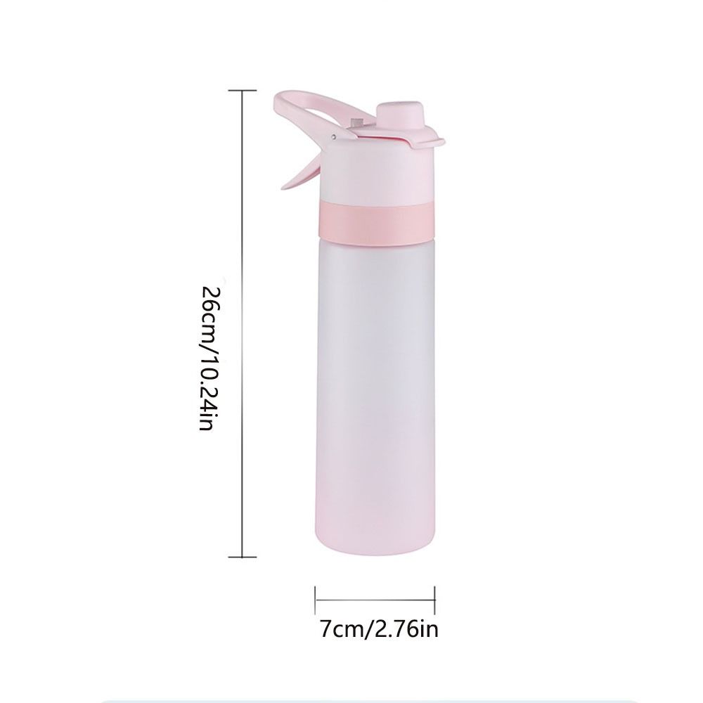 Gradual Fog Surface Sports Water Kettle Large Capacity Drinking Kettle Cooling Spray Cup Fitness