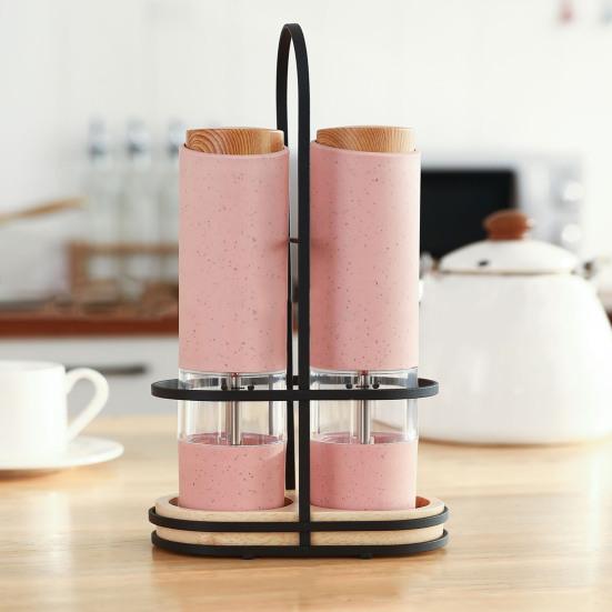 Мельница для перца с видимой регулировкой толщины, удобная электрическая машина для измельчения перца, товары для дома