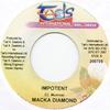 Пластинка 7 дюймов MACKA DIAMOND Impotent 200705 Tads Internati Ямайка Регги Ска Даб Б/у