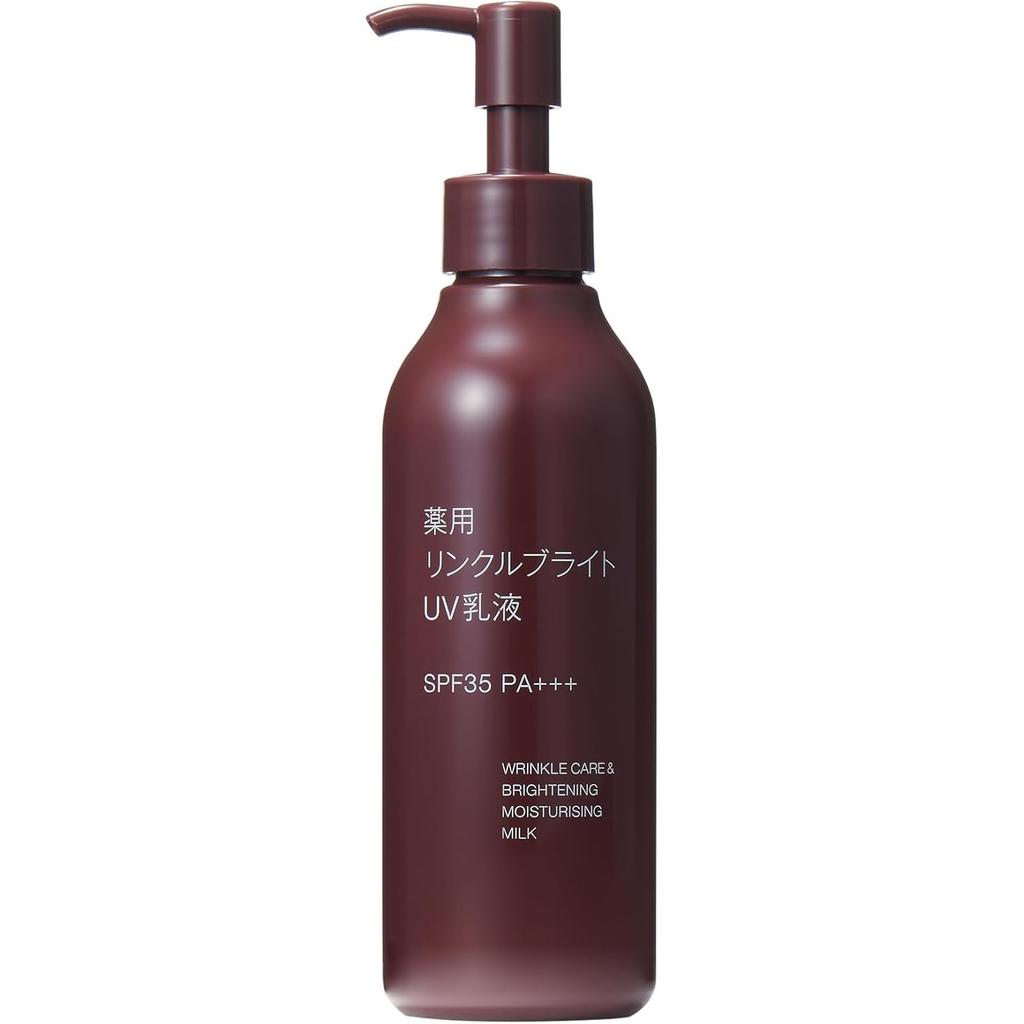 MUJI Лечебный осветляющий УФ-лосьон против морщин SPF35 200 мл OAQ62A4A PA+++