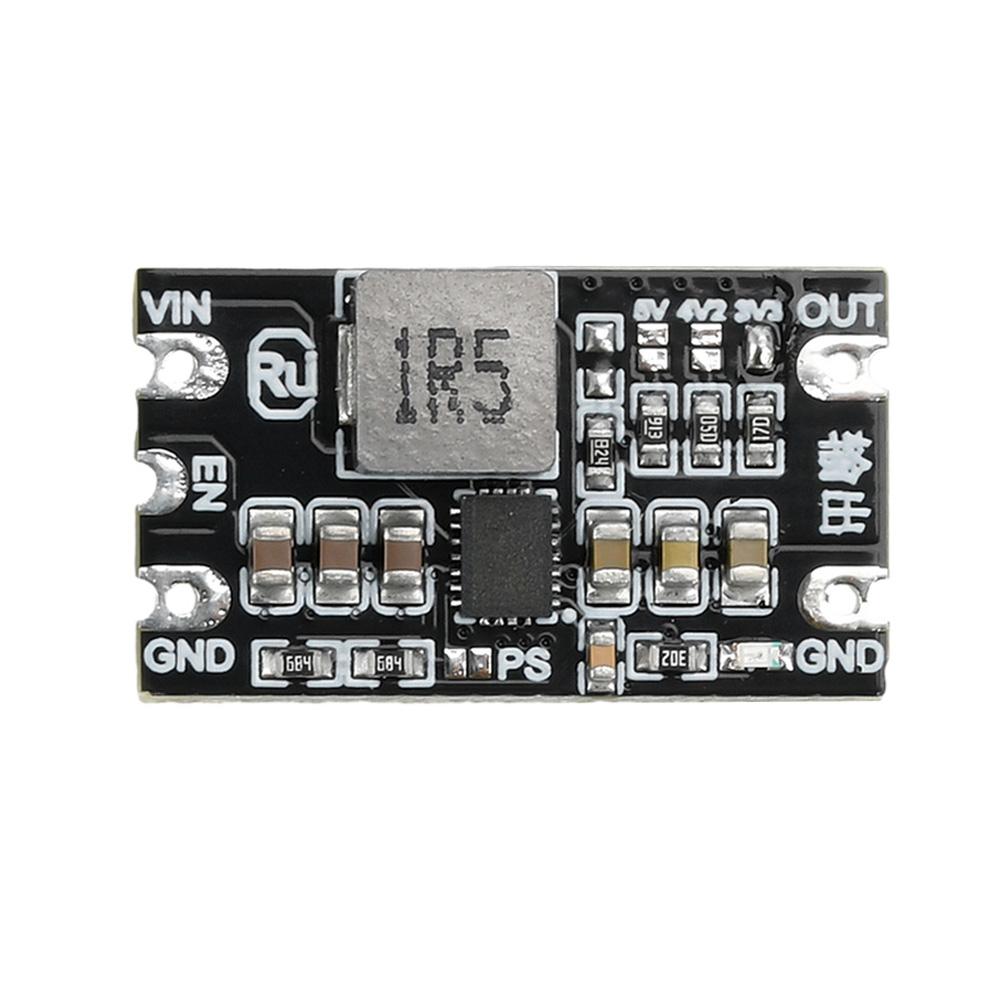 2 PCS DC-DC Boost Module 1.8-5.5V to 3.3V/4.2V/5V 3A Adjustable Output Low Ripple Boost Buck Constant Voltage Module