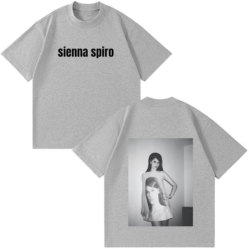 Summer Hot Sale Sienna Spiro My House Tour 2026 Graphic Shirt Men Women Vintage Fashion Streetwear Oversized T-shirt Short Sleeve Casual Clothing