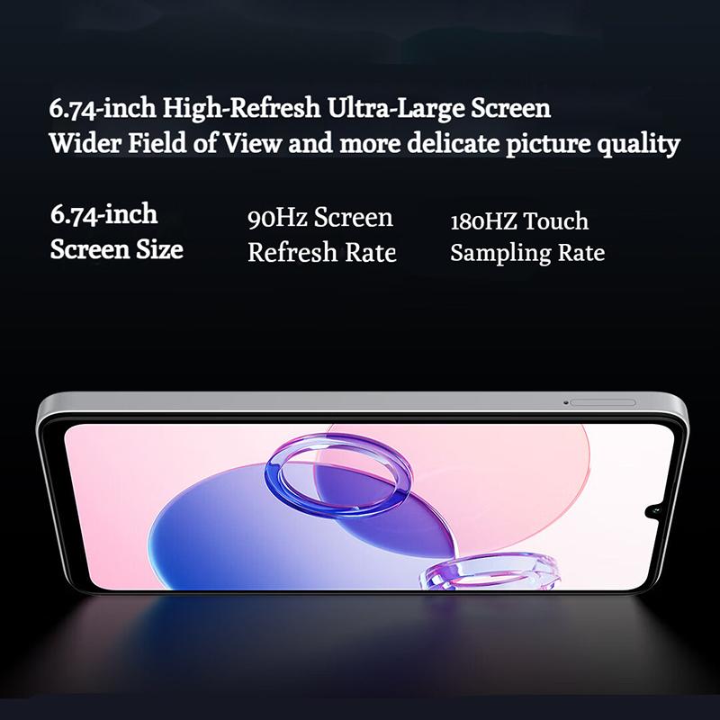 Xiaomi Смартфон Redmi 13C 5G MediaTek Dimensity 6100+ Восьмиядерный Redmi13C 5G Мобильный телефон Игры Изображения Офис Прямые трансляции Киберспорт